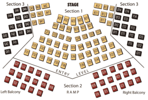 Individual Tickets / Seating Chart / Table Views ⋆ La Comedia Dinner Theatre